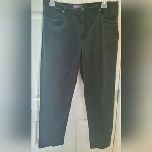 Gloria Vanderbilt Size 18 Black Jeans